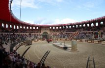 Spectacle de gladiateurs au Puy du Fou